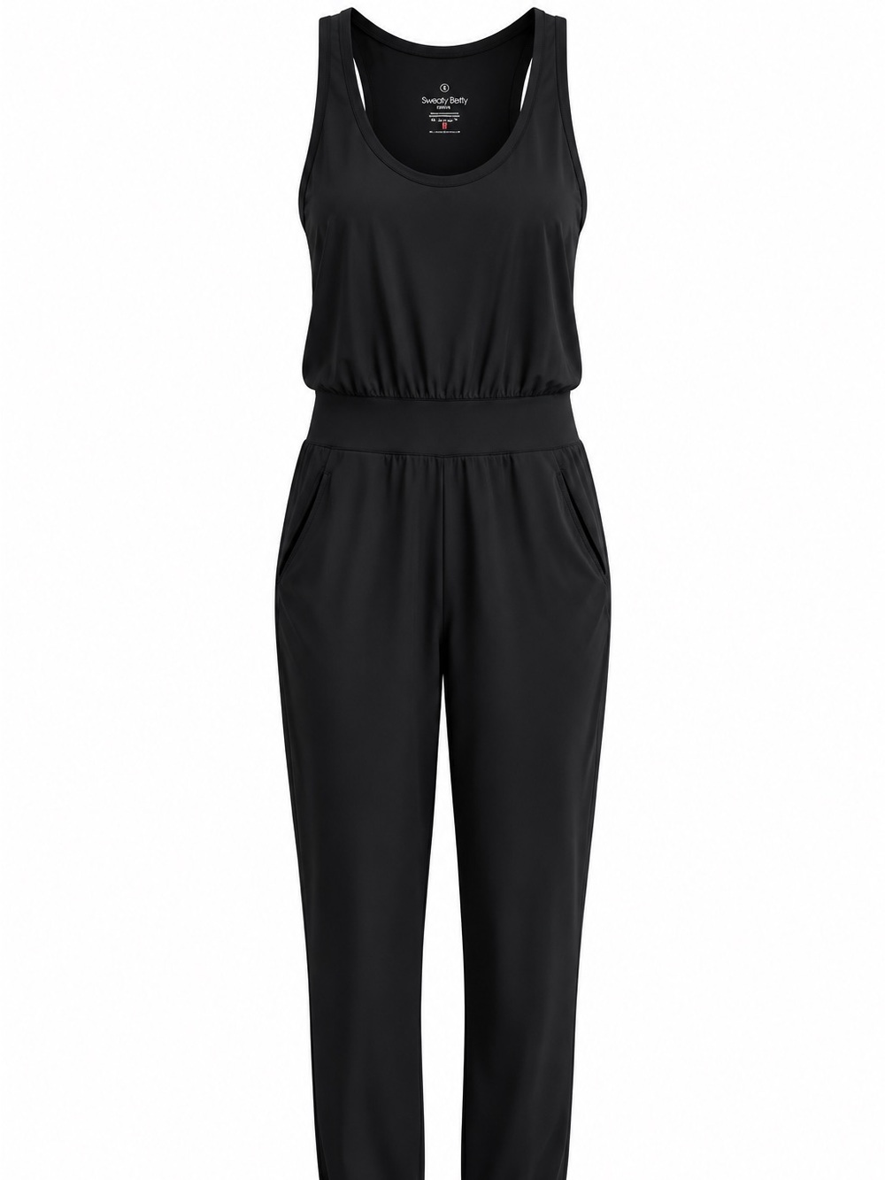 Sweaty Betty Gary Sleeveless Jumpsuit Black Size Small